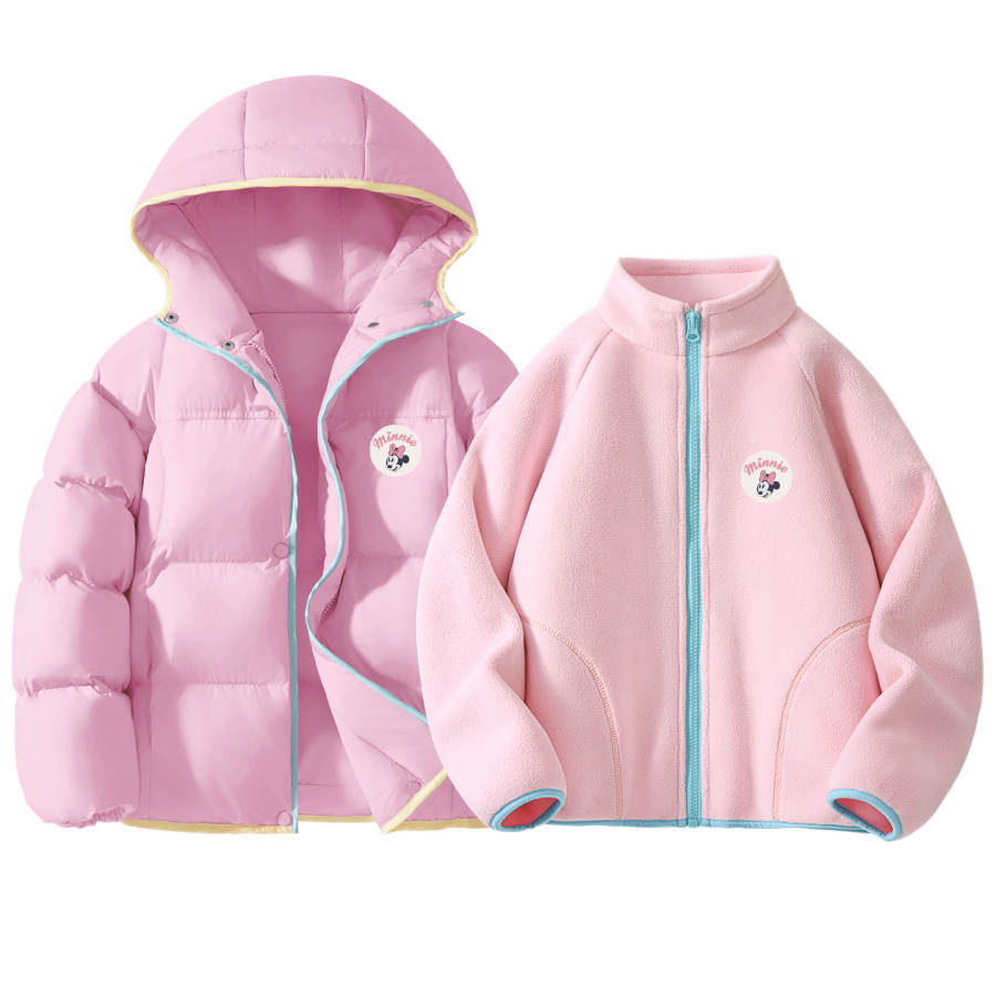 Disney Kids Casual Sportswear Crew Neck Thickened Long