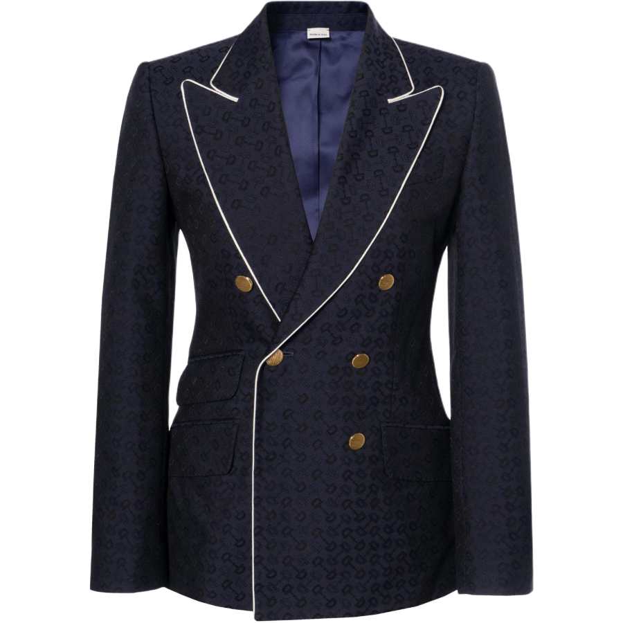 GUCCI GUCCI Horsebit Jacquard Jacket