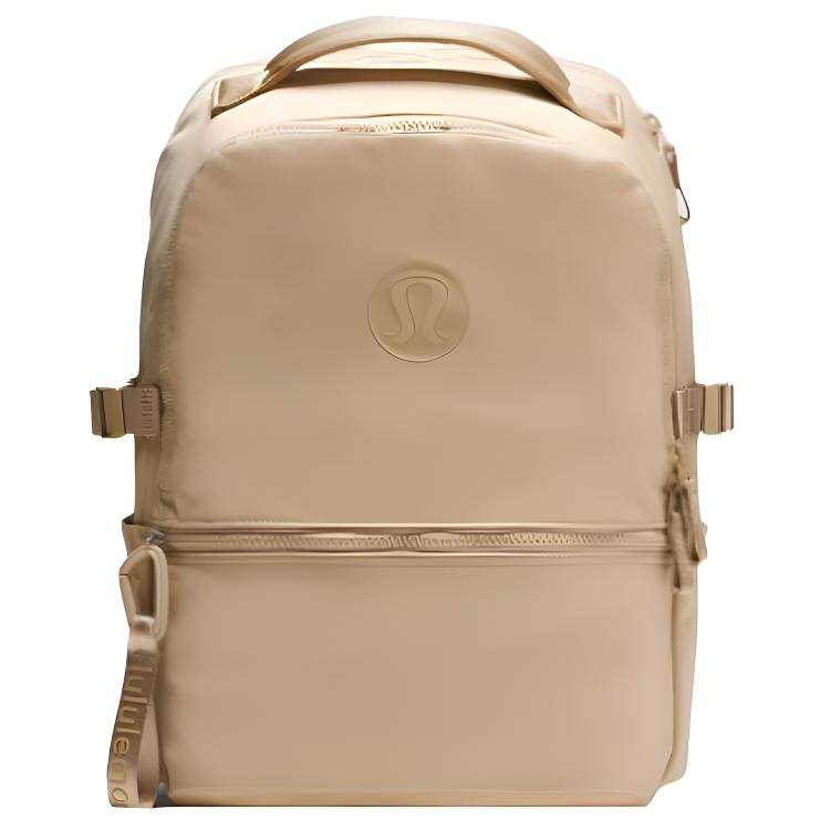 Lululemon Lululemon New Crew Waterproof Fabric Backpack Regular Unisex Camel