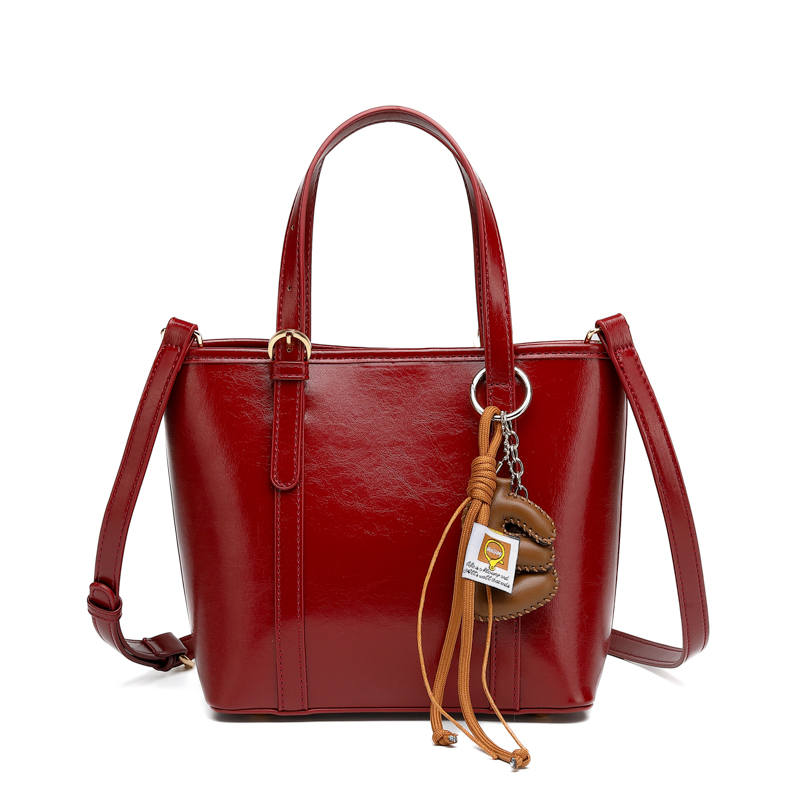 PAYOT Synthetic Leather Handbag Regular Women's Burgundy