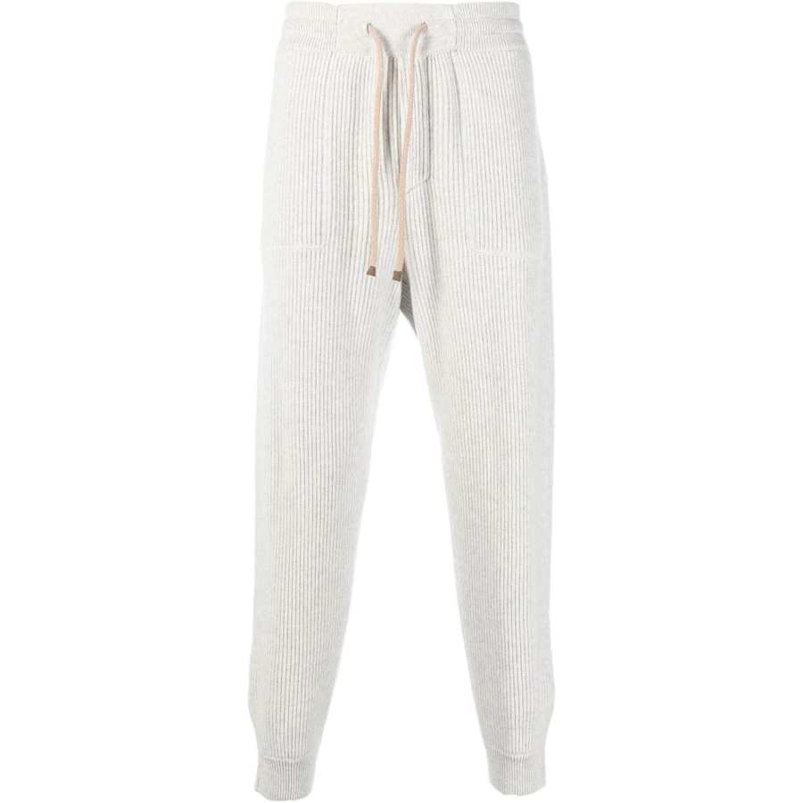Brunello Cucinelli cashmere track pants