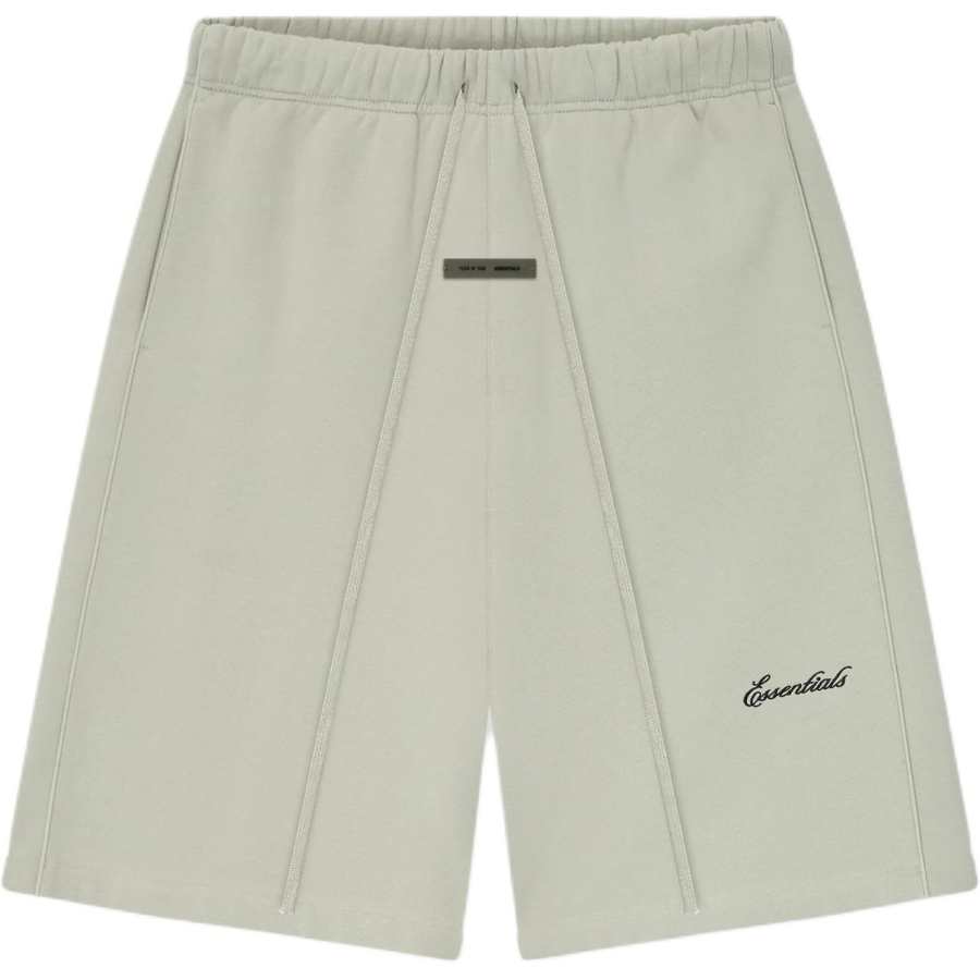 Fear Of God Essentials FW25 Relaxed Fleece Sweatshort With Piping ABBEY STONE Casual Shorts Men's