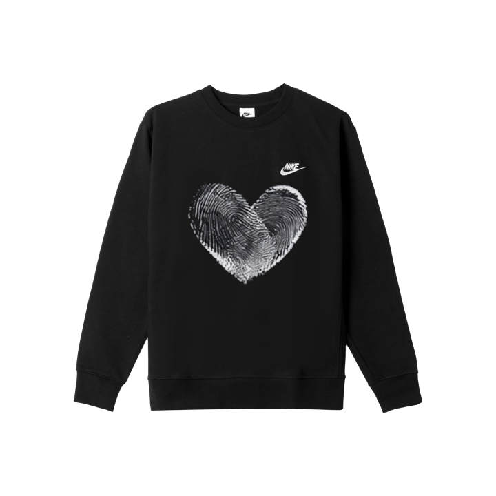 Nike Nike Sweatshirts Men's Black Crew Neck Moderate