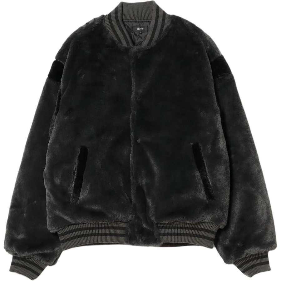 Beams Puffer Jackets Men's Baseball Collar Moderate Other