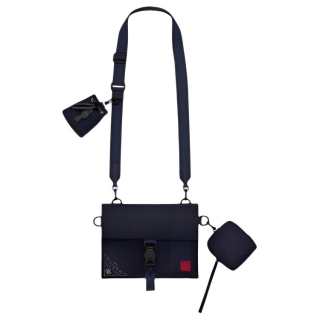 CLOT Fabric Shoulder Bag Men's Dark Blue