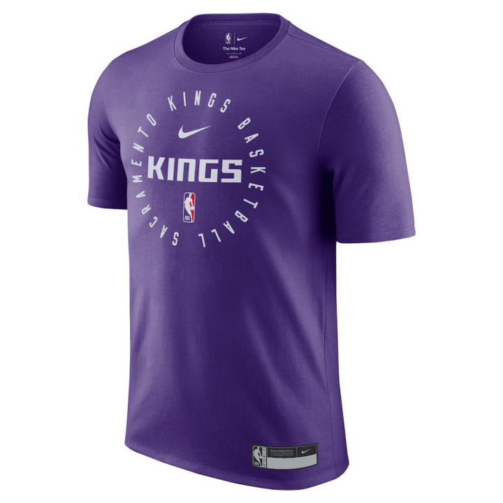 Nike Nike T Shirts Men's Purple Crew Neck Moderate