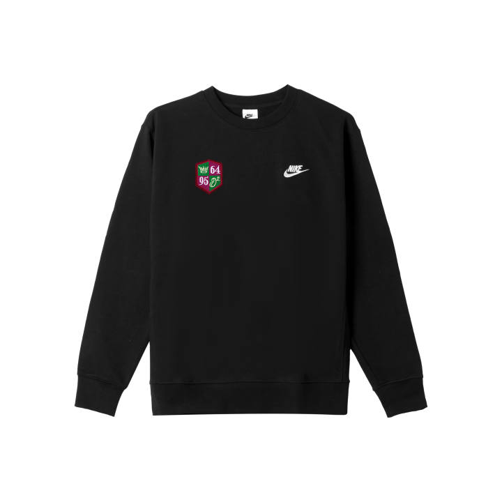 Nike Nike Sweatshirts Men's Black Crew Neck Moderate