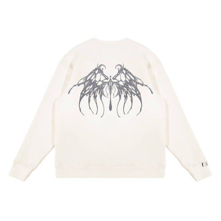 Adidas Adidas Sweatshirts Unisex White Crew Neck Moderate Regular
