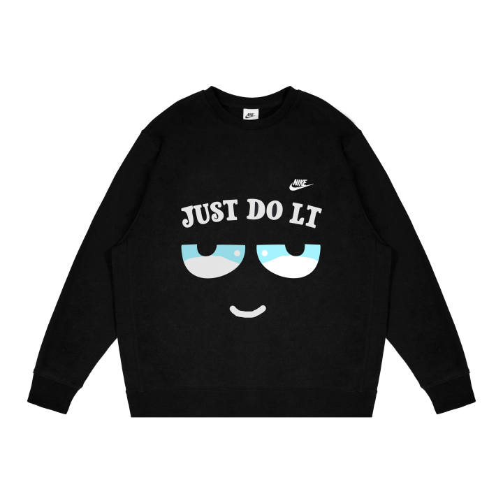 Nike Nike Sweatshirts Unisex Black Crew Neck Moderate Regular