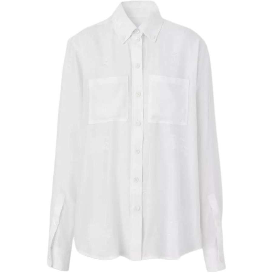 Burberry Evening wear SS23 Shirt Women's White
