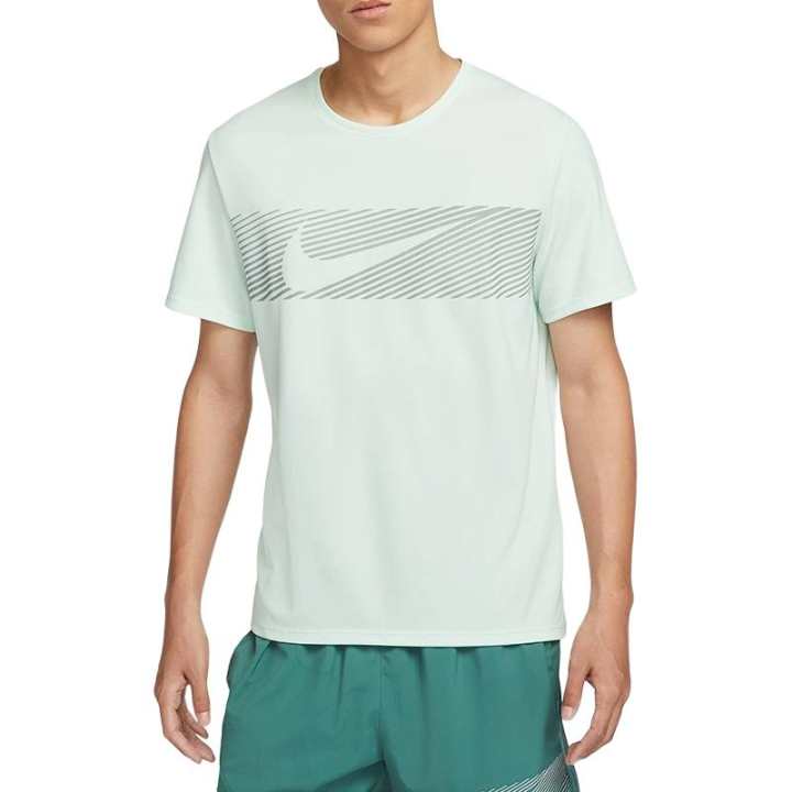 Nike Nike T Shirts Men's Bear Fruit Green Crew Neck