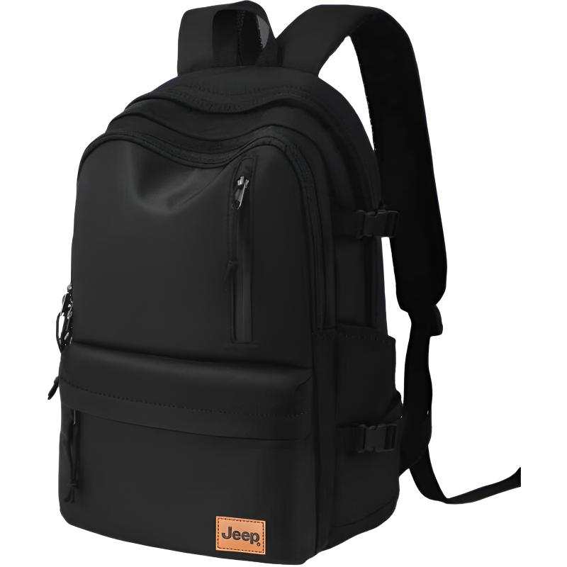 Jeep Oxford Bag Regular Unisex Black