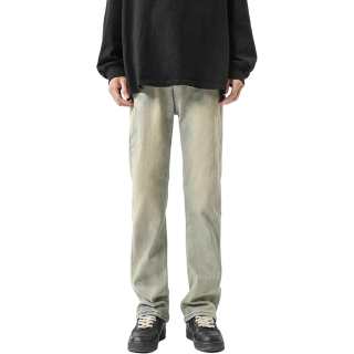 ZIAREL Jeans Unisex Moderate Scimitar Pants