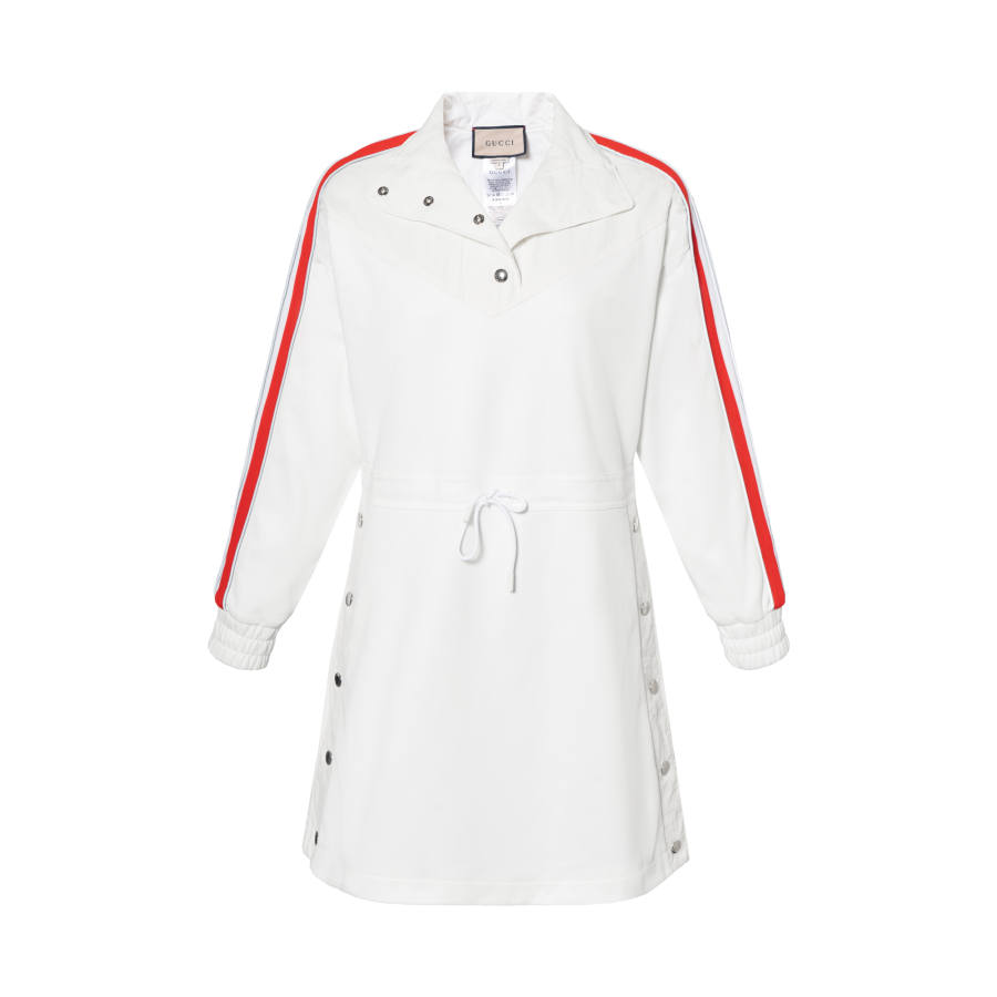 GUCCI Long Sleeved Dress Women's Multicolor