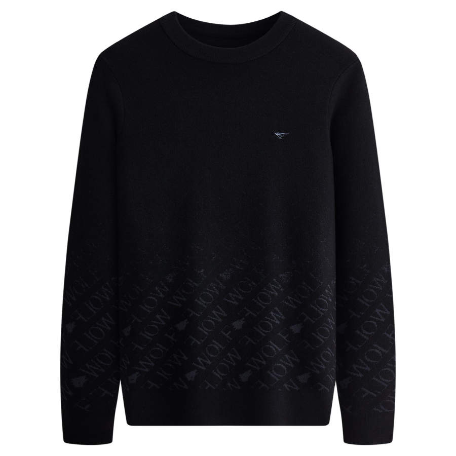 SEPTWOLVES SEPTWOLVES Sweaters Men's Crew Neck Moderate
