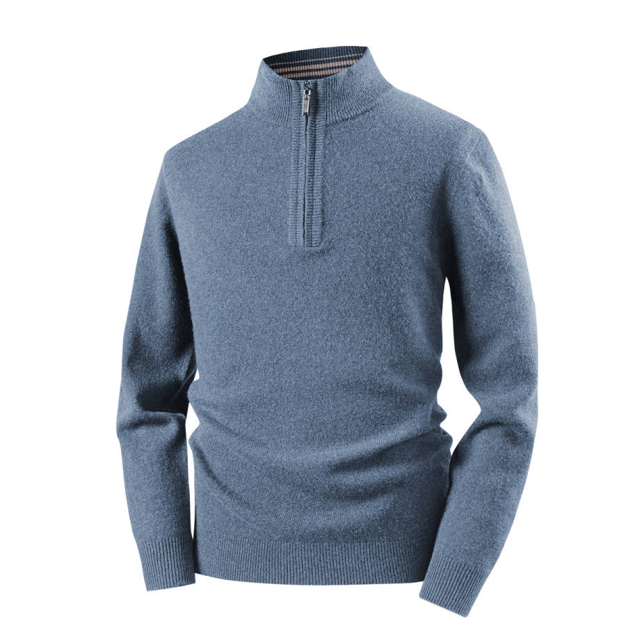Hodo Hodo Sweaters Men's Half Turtleneck Thickened
