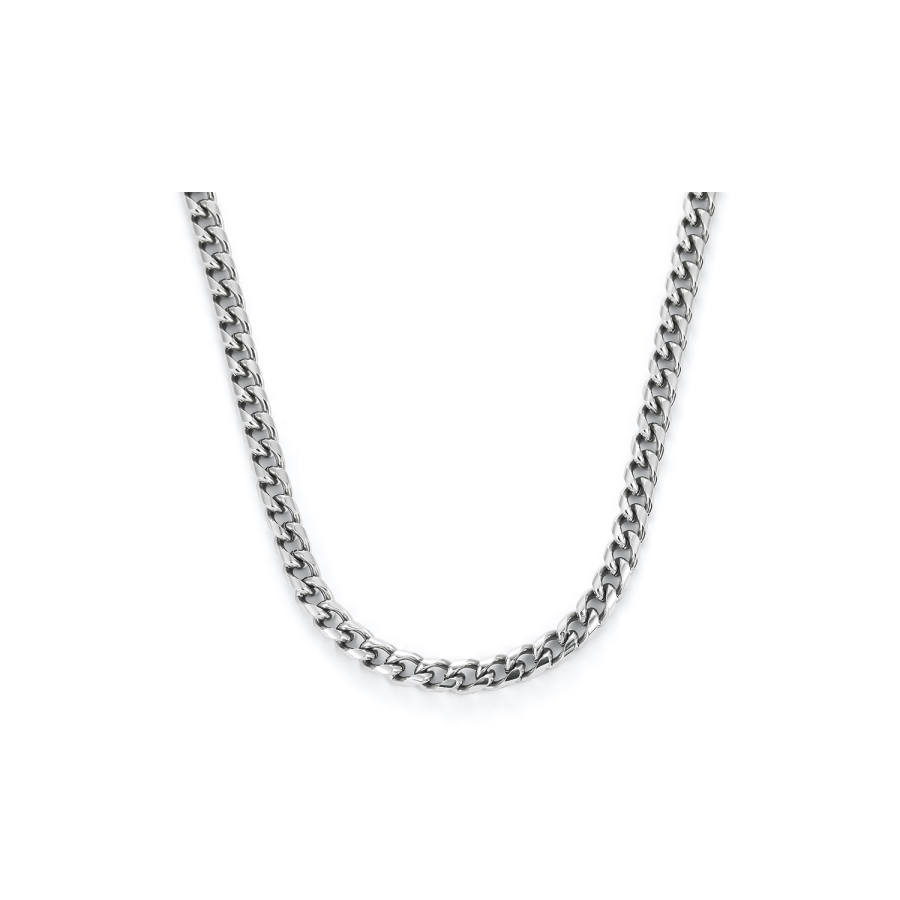 COLIMIDA COLIMIDA Titanium Steel Necklaces Unisex Silver