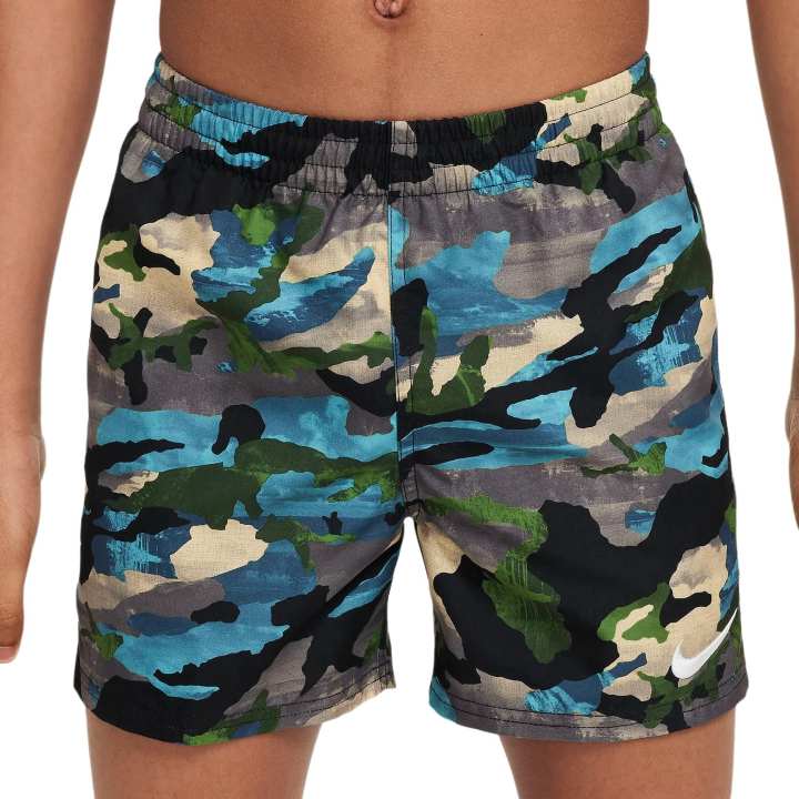 Nike Nike Shorts Teenagers Black/Team Gold/Chlorophyll/White