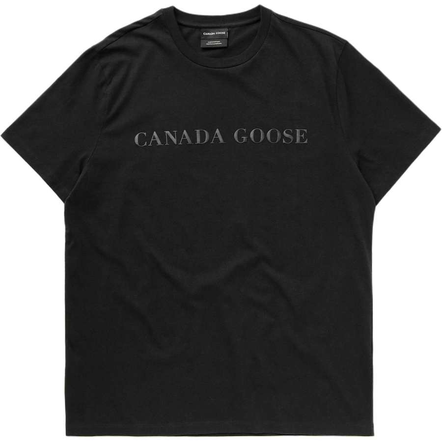 Canada Goose Logo embroidered T shirt