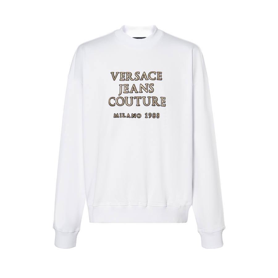 VERSACE JEANS COUTURE Sweatshirt Men's White