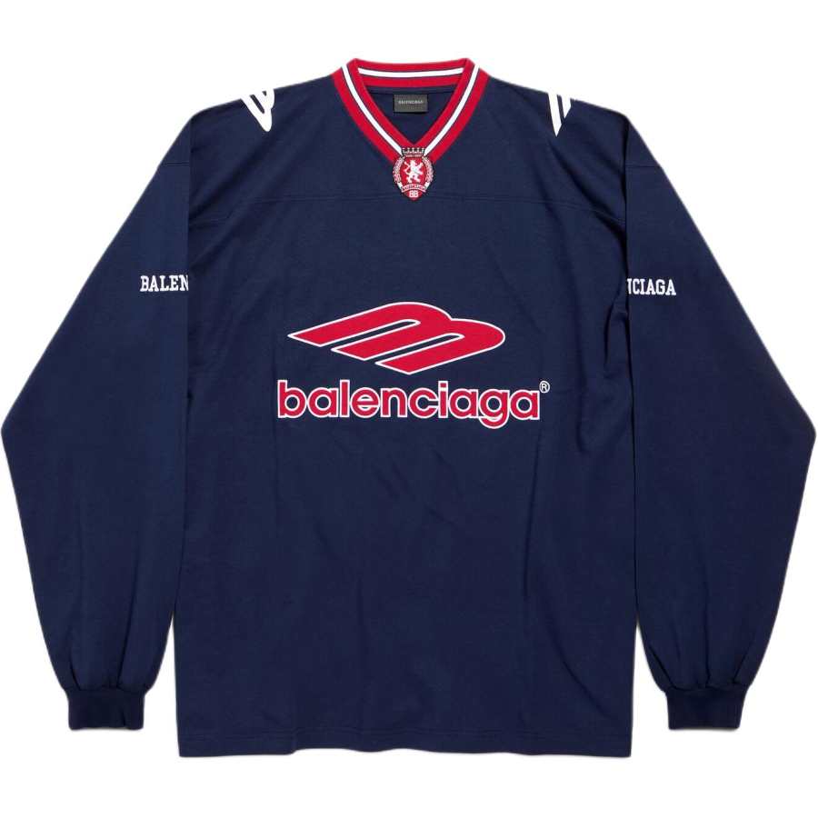 Balenciaga 3B Football long-sleeved T-shirt