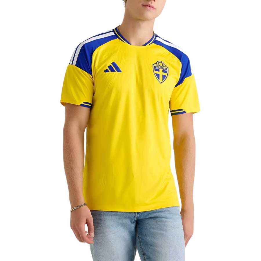 Adidas Adidas Sweden National Team Soccer Jersey Fan Edition Men's