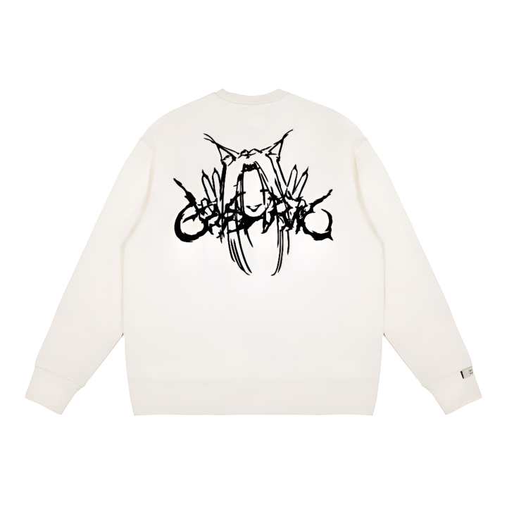 Adidas Adidas Sweatshirts Unisex White Crew Neck Moderate Regular