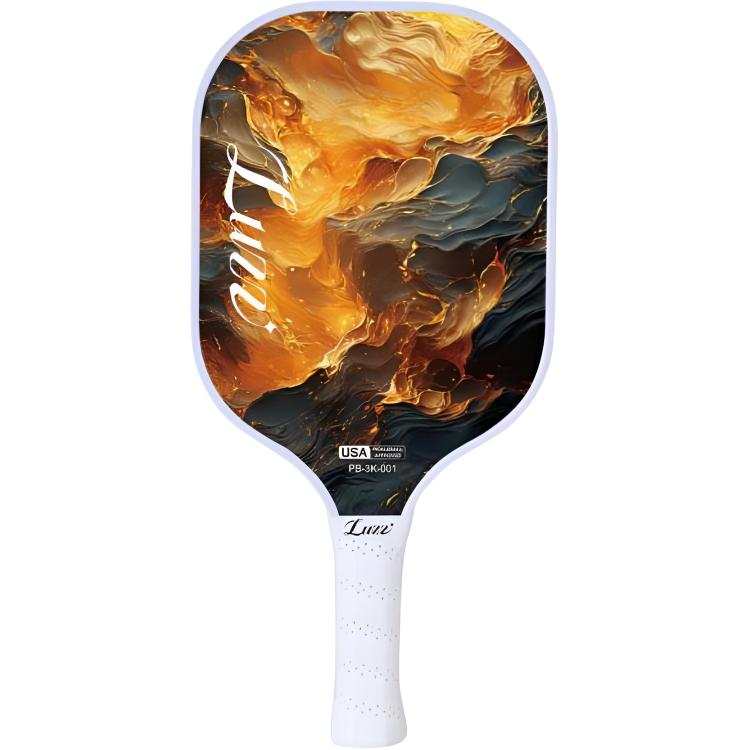 LUZZ PICKLE Pickleball Paddles Carbon Fiber Unisex Yellow
