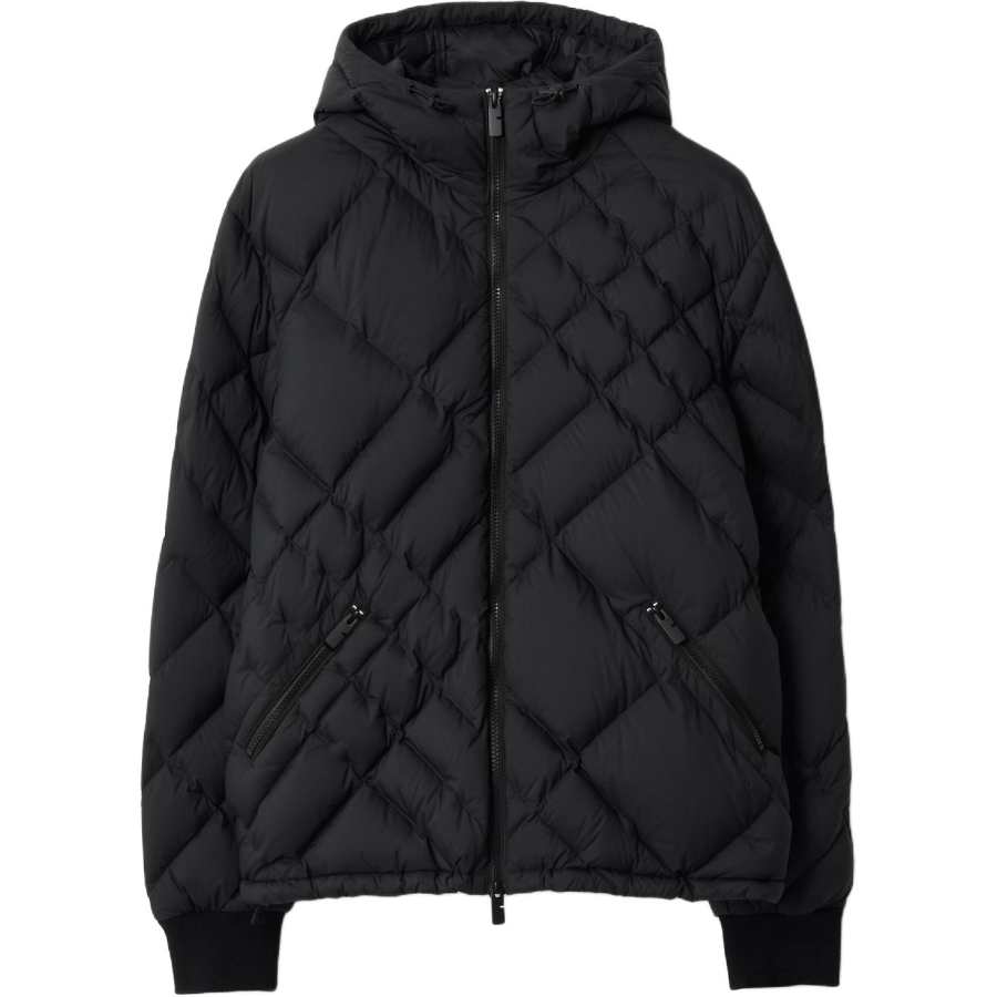 Burberry Burberry hooded quilted jacket