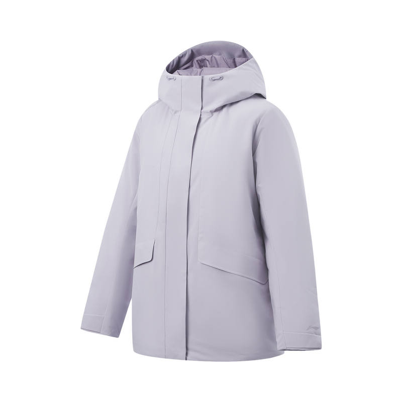 Li-Ning Li Ning Outdoor CF Tracing Down Jacket Women's Taro Paste Purple
