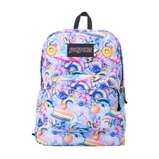JanSport Polyester Backpack Medium Women's Blue