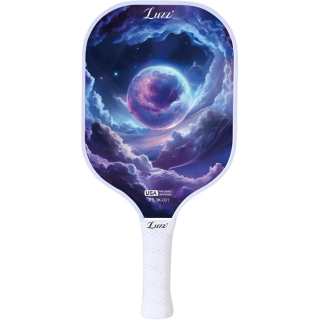 LUZZ PICKLE Pickleball Paddles Carbon Fiber Unisex Black Purple