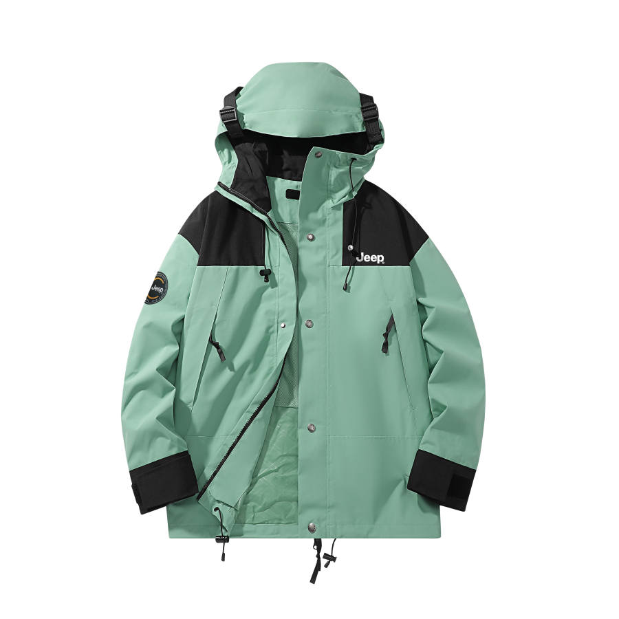 Jeep Wrangler Jackets Unisex Hooded Fleece Lined Workwear