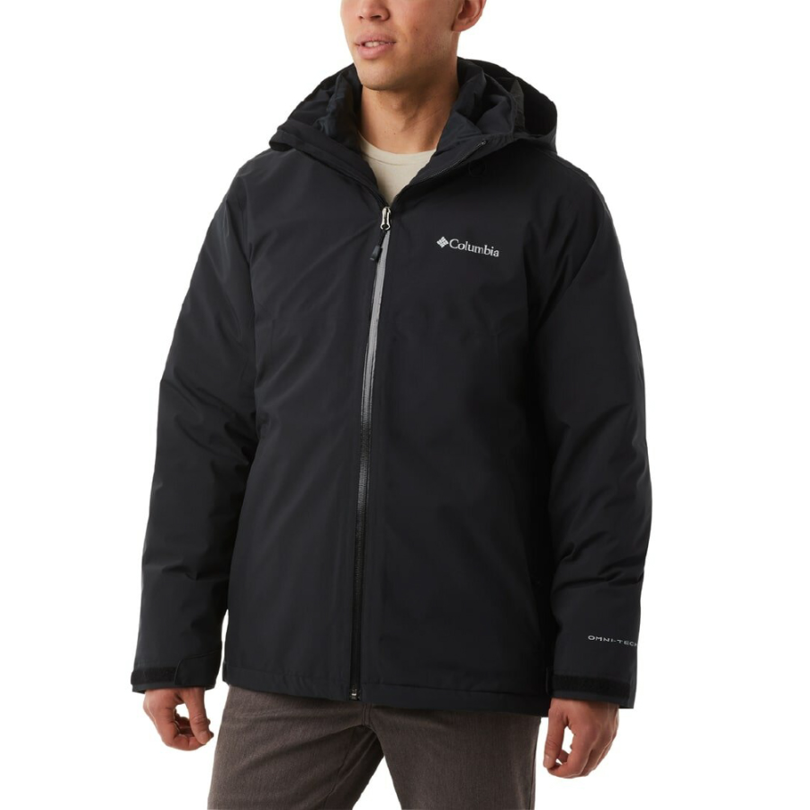 Columbia Waterproof, Windproof, And Heat Reflective Windbreaker Jacket Men's