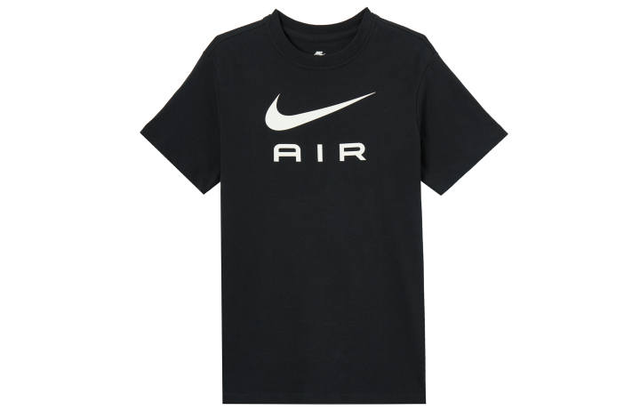 Nike Nike Air Women's Graphics Print Loose-Fit T-Shirt Black