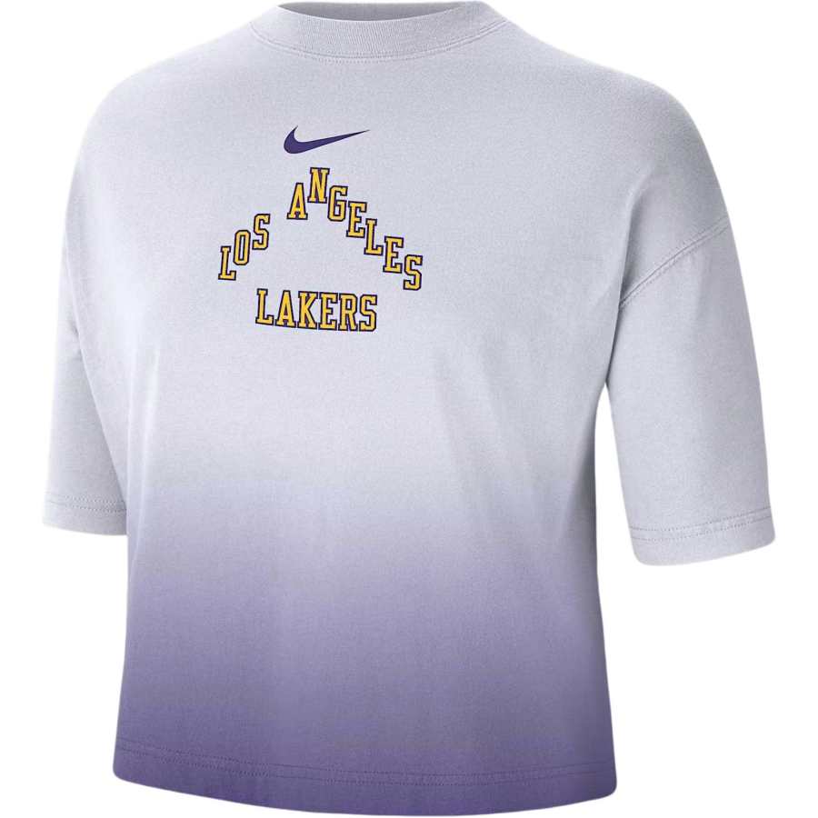 Nike Nike Los Angeles Lakers Courtside City Edition Premium Women's Nike Nba Boxy T-Shirt