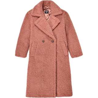 UGG Velvet Jackets Women's Wood Fire Color Lapel Moderate