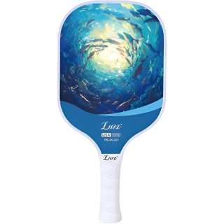 LUZZ PICKLE Pickleball Paddles Carbon Fiber Unisex Blue