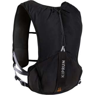 DECATHLON 5L Backpack Outdoor Bag Polyester Black Unisex