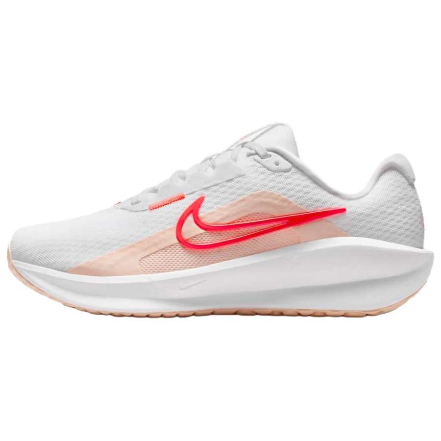 Nike Nike DOWNSHIFTER 13 Breathable Support Running Shoes Women's White Light Pink