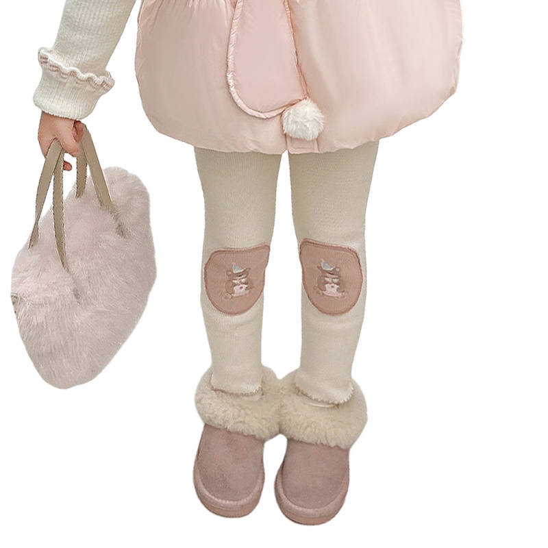 Lanza Casual Leggings Winter Children Aged 3 7 Years Old Beige