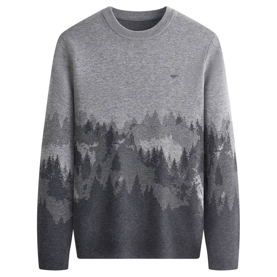 SEPTWOLVES SEPTWOLVES Sweaters Men's Crew Neck Moderate
