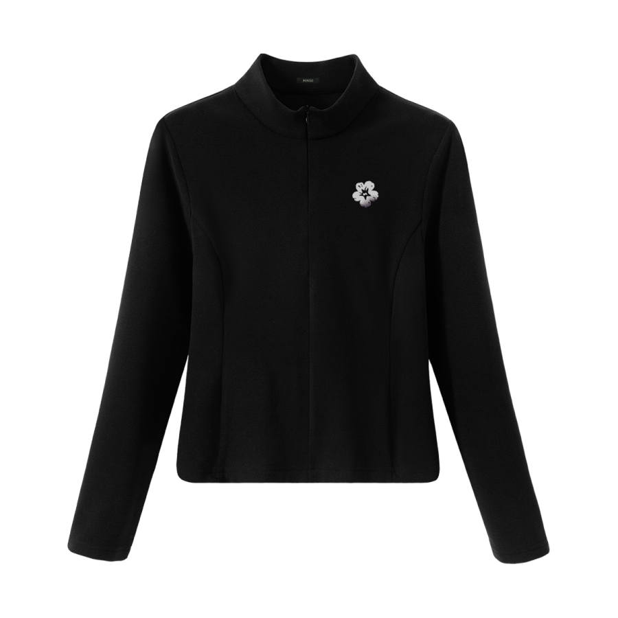 MINISO MINISO Sweatshirts Women's Stand Collar Thickened Regular