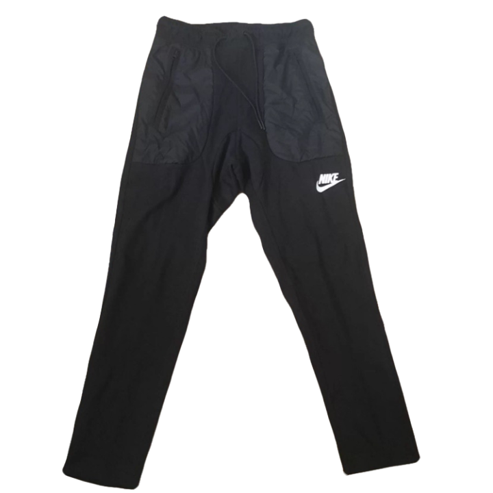 Nike Nike Knitted Sweatpants Men's Black Moderate Straight Fit Pants