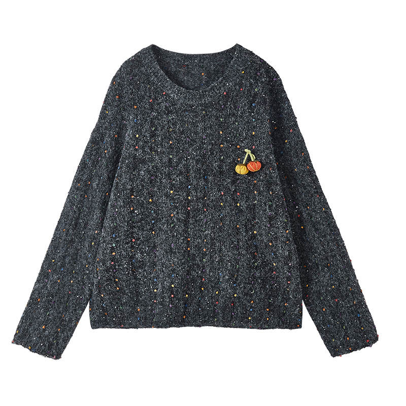 XIANGYING Sweaters Women's Crew Neck Moderate Other