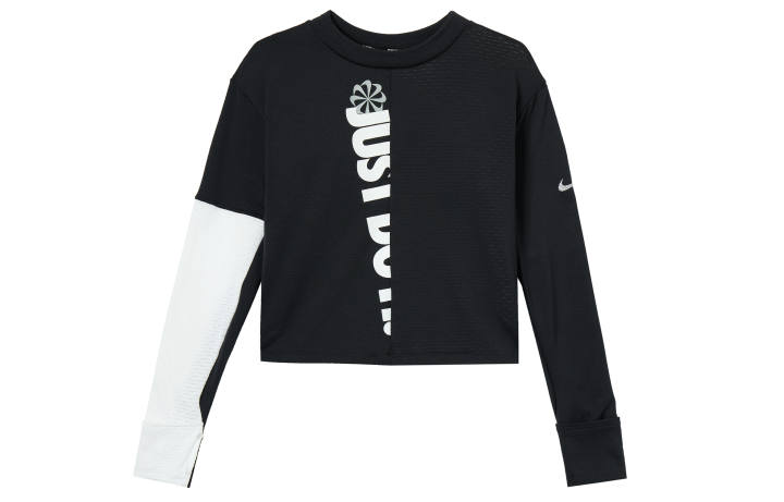 Nike Nike Sweatshirts Women's Black Crew Neck Moderate Regular