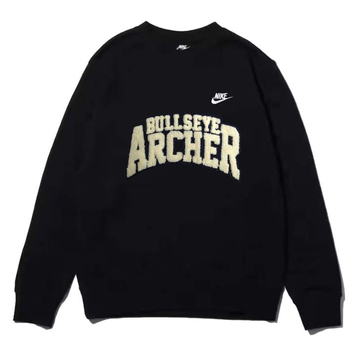 Nike Nike Sweatshirts Unisex Black Crew Neck Moderate Regular