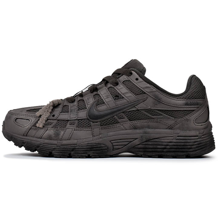 Nike Nike P 6000 Abrasion Resistant Low top Running Shoes Unisex Gray Brown