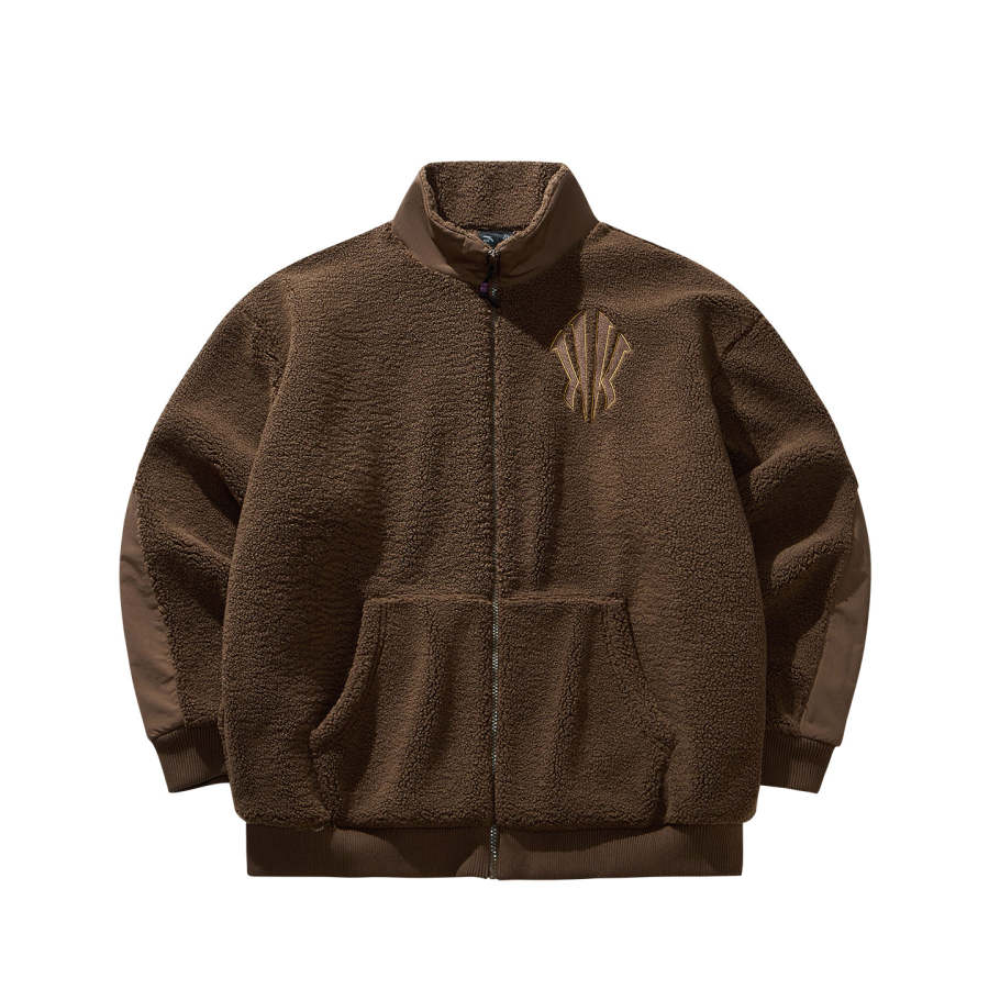 Anta Velvet Knitted Fabric Coat Men's