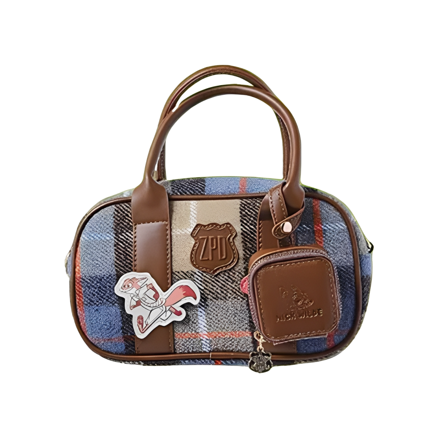 MINISO MINISO Fabric Handbag Women's Brown